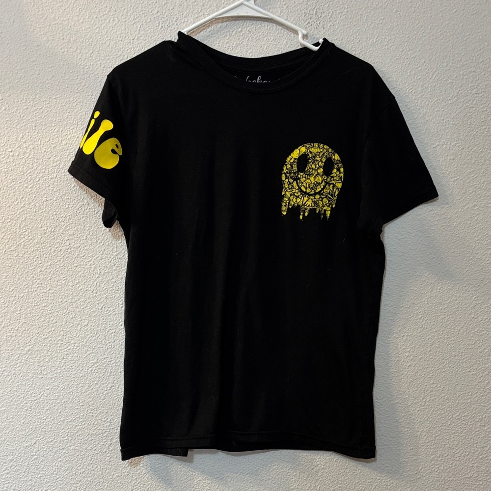Weekend Warrior Black T-Shirt with Yellow Graphic